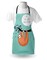 Ambesonne Animal Apron, Cartoon Design Print Sloth a Flirty Words So You Come Here Often Color Image, Unisex Kitchen Bib with Adjustable Neck for Cooking Gardening, Adult Size, Multicolor